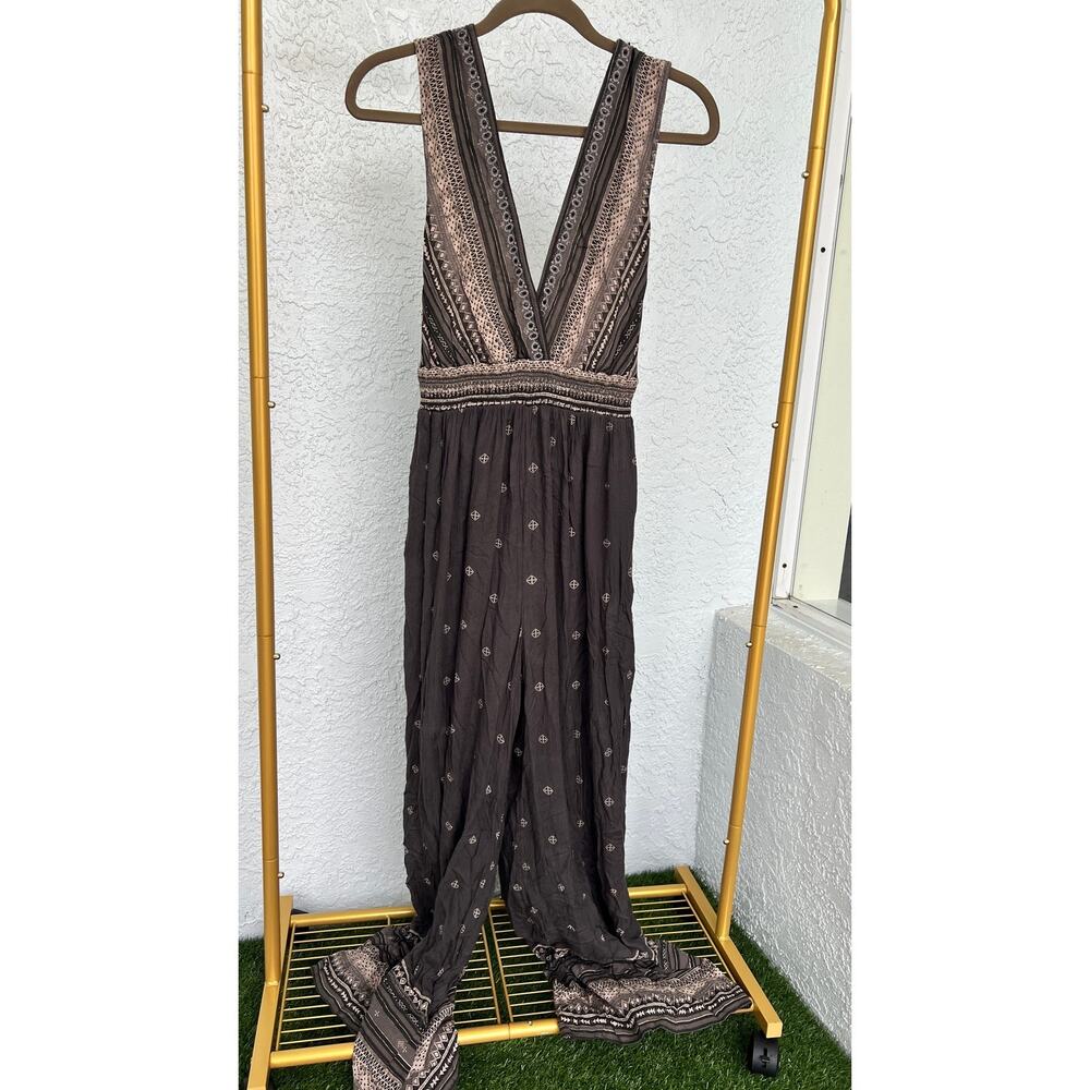 Free People Wide Leg Romper - Size XS, Lined Top